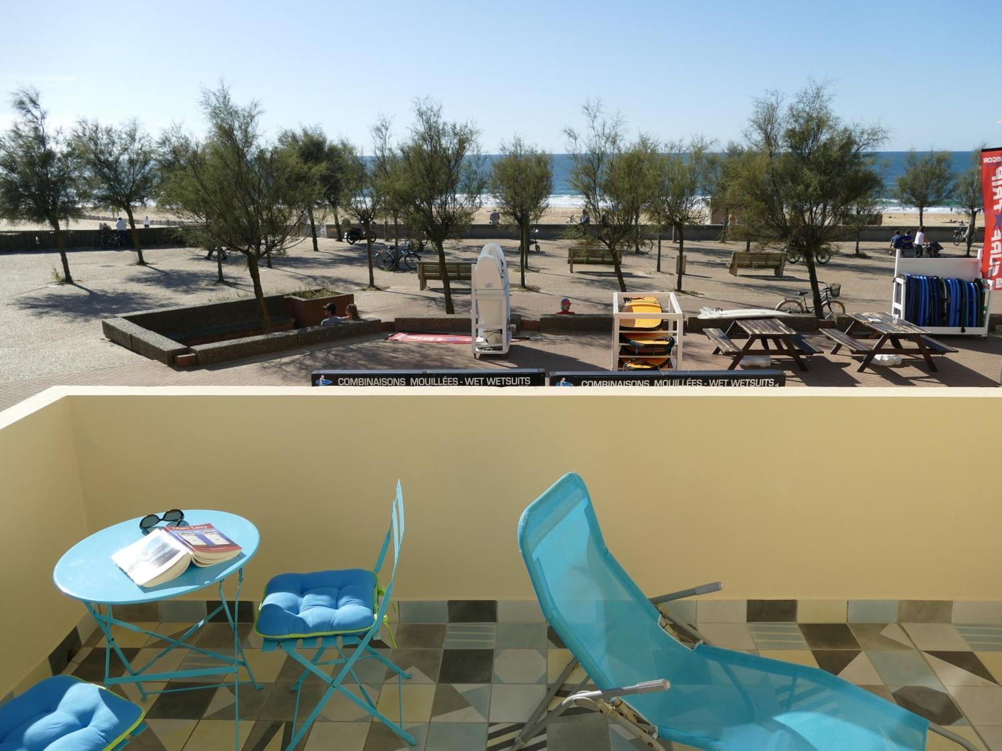 La Dune D'Or - Vue Mer, Studio Face A La Plage Avec Terrasse Сорт-Осгор Екстериор снимка
