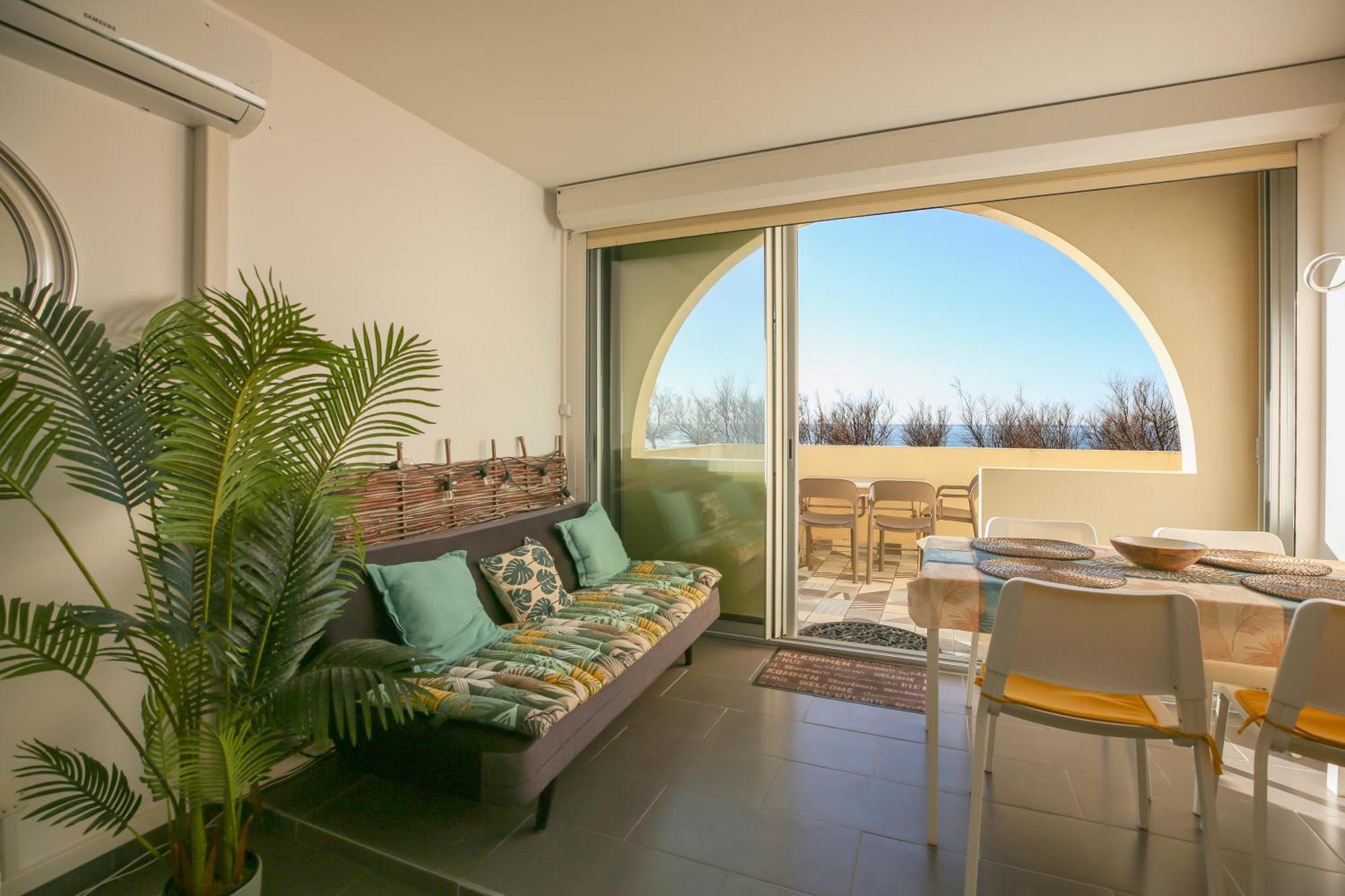 La Dune D'Or - Vue Mer, Studio Face A La Plage Avec Terrasse Сорт-Осгор Екстериор снимка