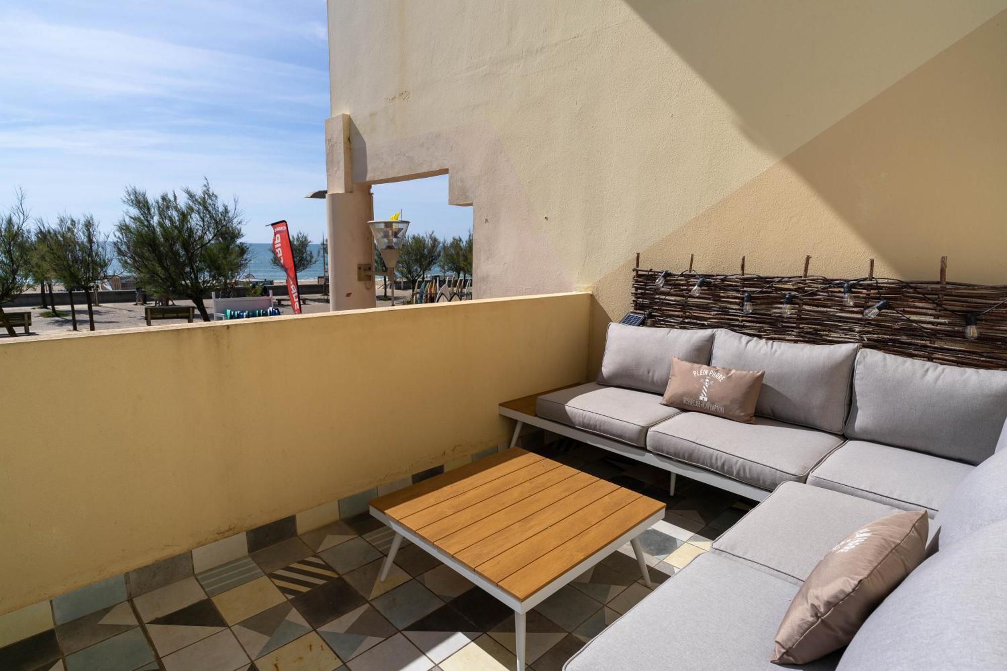 La Dune D'Or - Vue Mer, Studio Face A La Plage Avec Terrasse Сорт-Осгор Екстериор снимка